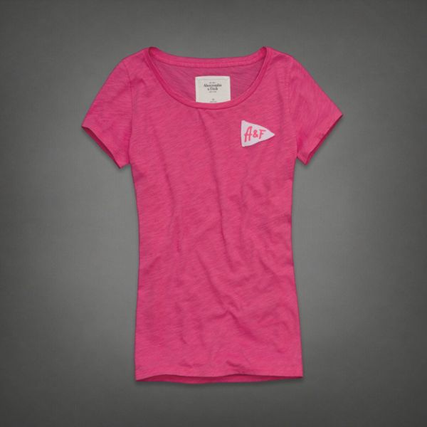 Blusa Feminina Manga Curta Abercrombie & Fitch