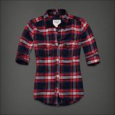 Camisa Xadrez Abercrombie & Fitch