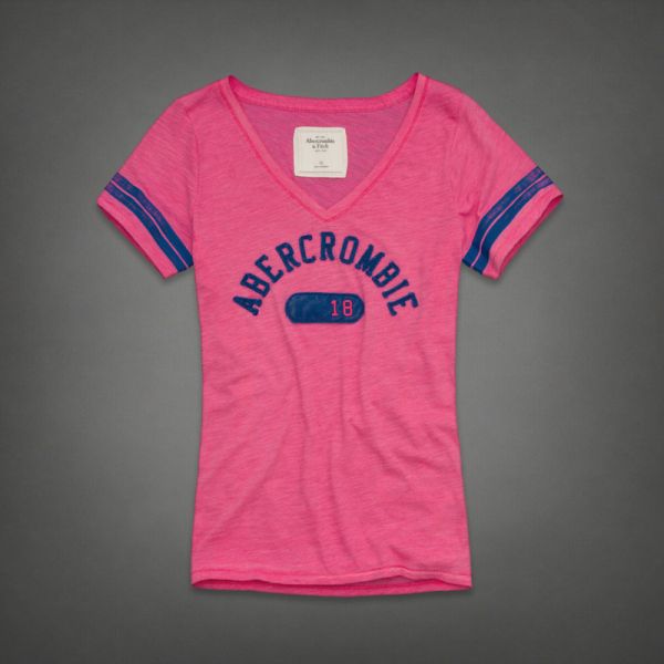 Blusa Feminina Manga Curta Abercrombie & Fitch