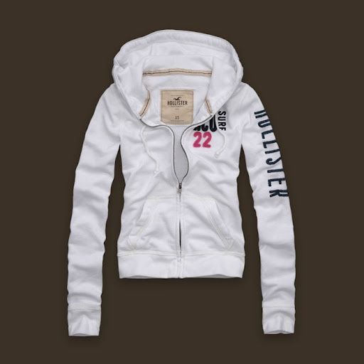 Casaco Feminino de moletom Hollister