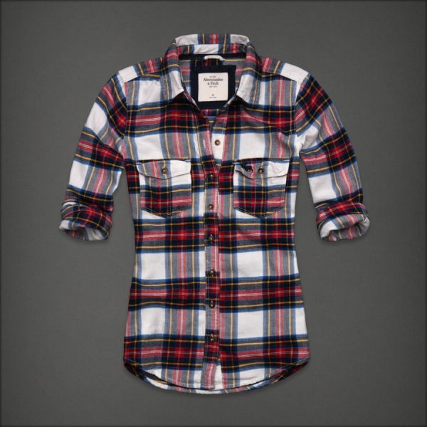 Camisa Xadrez Abercrombie & Fitch