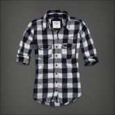 Camisa Xadrez Abercrombie & Fitch